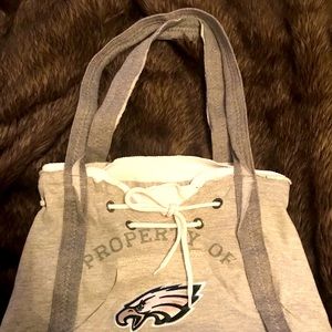 Philadelphia Eagles knit Gym purse/bag